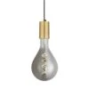 Sleek Large Edison Pendant - 1 Wire – Brass -Lumi Home Shop 1 Inch Pendant Brass Industville Lighting Single BrassHolder Sleek SL LE1WP B