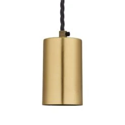 Sleek Large Edison Pendant - 1 Wire – Brass -Lumi Home Shop 1 Inch Pendant Brass Industville Lighting Single BrassHolder Sleek SL LE1WP B 88c476ad fdd9 47a5 af9c 22da22776c07