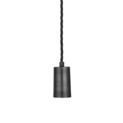 Sleek Edison Pendant - 1 Wire - Pewter 13 Sleek Edison Pendant - 1 Wire - Pewter -Lumi Home Shop 1 outlet Pendant Pewter Industville Lighting Single PewterHolder Sleek SL E1WP P