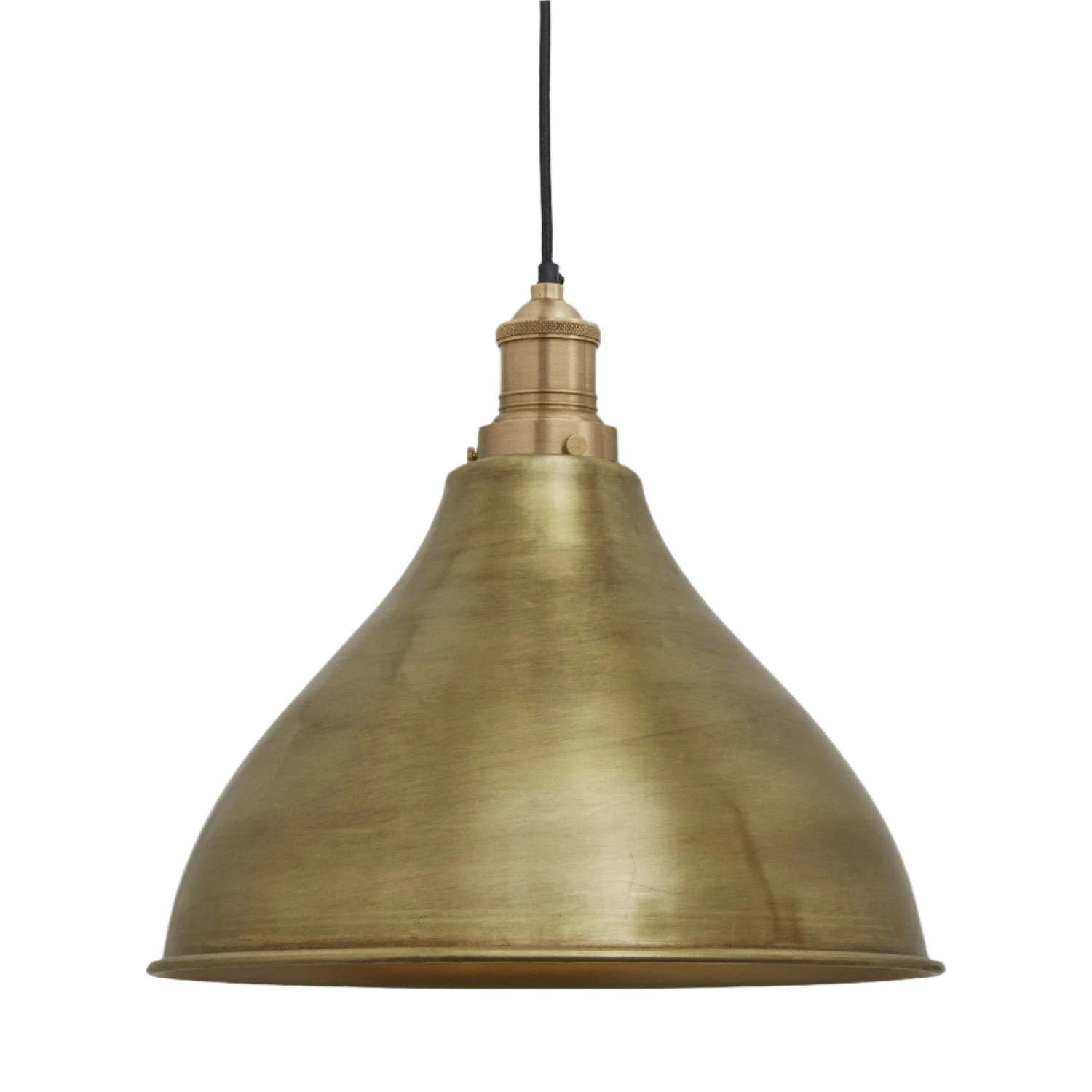Brooklyn Cone Pendant - 12 Inch - Brass 3 Brooklyn Cone Pendant - 12 Inch - Brass