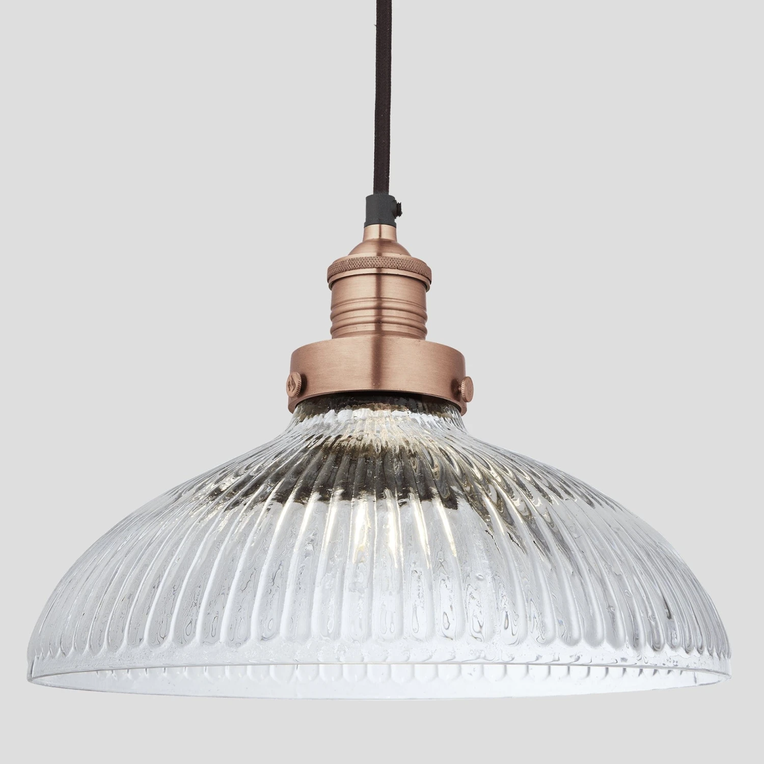 Brooklyn Glass Dome Pendant Light - 12 Inch 7 Brooklyn Glass Dome Pendant Light - 12 Inch - Image 5