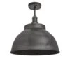 Brooklyn Dome Flush Mount - 13 Inch - Pewter 2 Brooklyn Dome Flush Mount - 13 Inch - Pewter -Lumi Home Shop 13 Inch FlushMount Pewter Industville Lighting Dome PewterHolder Brooklyn BR DFM13 P PH