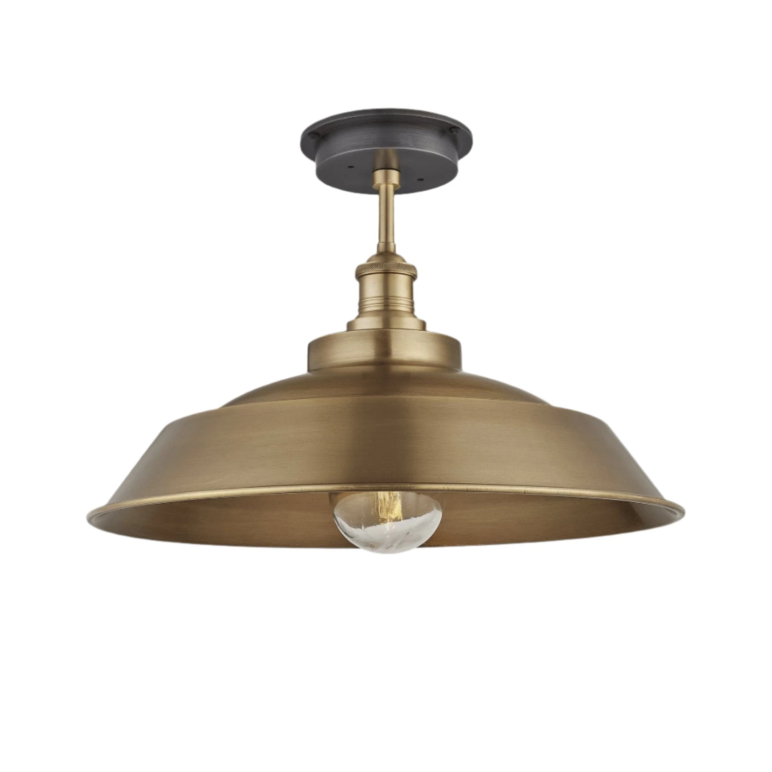 Brooklyn Outdoor & Bathroom Step Flush Mount - 16 Inch - Brass 5 Brooklyn Outdoor & Bathroom Step Flush Mount - 16 Inch - Brass - Image 3