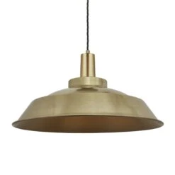 Sleek Step Pendant - 16 Inch - Brass - Pre-order - Expected W/c 13th Of May -Lumi Home Shop 16 Inch Pendant Brass Industville Lighting Step BrassHolder Sleek SL SP16 B BH