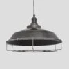 Brooklyn Step Pendant - 16 Inch - Pewter 2 Brooklyn Step Pendant - 16 Inch - Pewter -Lumi Home Shop 16 Inch Pendant Pewter Industville Lighting Step PewterHolder Cage Brooklyn BR SP16 P PH CG