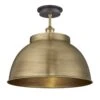 Brooklyn Outdoor & Bathroom Dome Flush Mount - 17 Inch - Brass - Pre-order - Expected W/c 13th Of May 1 Brooklyn Outdoor & Bathroom Dome Flush Mount - 17 Inch - Brass - Pre-order - Expected W/c 13th Of May -Lumi Home Shop 17 Inch FlushMount Brass Industville Lighting Dome Brass Holder GlobeGlass Brooklyn IP65 BR IP65 DFM17 B BH GLG