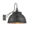Long Arm Dome Wall Light β 17 Inch β Pewter & Copper 2 Long Arm Dome Wall Light β 17 Inch β Pewter & Copper -Lumi Home Shop 17 Inch WallLight Pewter Copper Industville Lighting Dome PewterHolder LongArm LA DWL17 CP PH