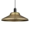 Sleek Giant Step Pendant - 18 Inch - Brass -Lumi Home Shop 18 Inch Pendant Brass Industville Lighting Step BlackHolder Sleek SL GSP18 B BKH w