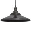 Brooklyn Giant Step Pendant - 18 Inch - Pewter 1 Brooklyn Giant Step Pendant - 18 Inch - Pewter -Lumi Home Shop 18 Inch Pendant Pewter Industville Lighting Step PewterHolder Brooklyn BR GSP18 P PH