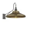 Long Arm Giant Step Wall Light – 18 Inch – Brass -Lumi Home Shop 18 Inch WallLight Brass Industville Lighting Step PewterHolder LongArm LA GSWL18 B PH