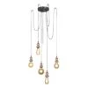 Brooklyn 5 Wire Pendant - Copper -Lumi Home Shop 2.5 Inch Pendant Copper Industville Lighting 5Wire CopperHolder Brooklyn BR 5WP C