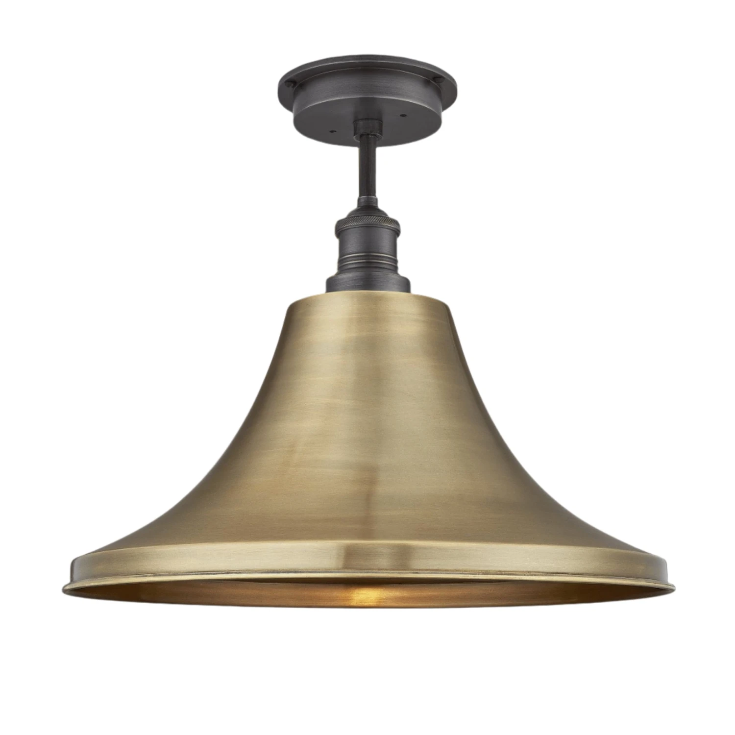 Brooklyn Outdoor & Bathroom Giant Bell Flush Mount – 20 Inch – Brass 3 Brooklyn Outdoor & Bathroom Giant Bell Flush Mount – 20 Inch – Brass