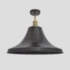 Brooklyn Giant Bell Flush Mount - 20 Inch - Pewter 2 Brooklyn Giant Bell Flush Mount - 20 Inch - Pewter -Lumi Home Shop 20 Inch FlushMount Pewter Industville Lighting Bell CopperHolder Brooklyn BR GBLFM20 P BH