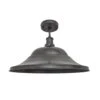 Brooklyn Giant Hat Flush Mount - 21 Inch - Pewter -Lumi Home Shop 21 Inch FlushMount Pewter Industville Lighting Hat PewterHolder Brooklyn BR GHFM21 P PH