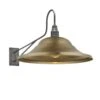 Long Arm Giant Hat Wall Light – 21 Inch – Brass