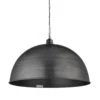 Brooklyn Giant Dome Pendant - 24 Inch - Pewter -Lumi Home Shop 24 Inch Pendant Pewter Industville Lighting Dome PewterChainHolder Brooklyn BR GDP24 P PCN