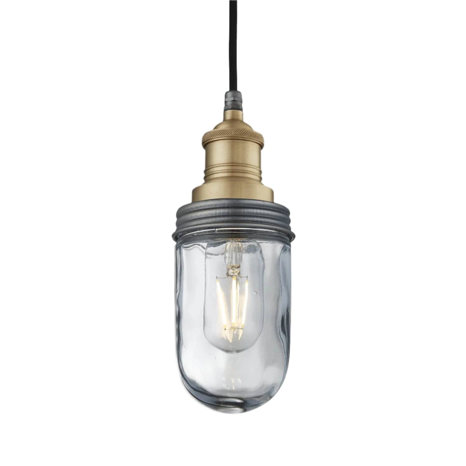 Brooklyn Outdoor & Bathroom Pendant - Brass 4 Brooklyn Outdoor & Bathroom Pendant - Brass - Image 2