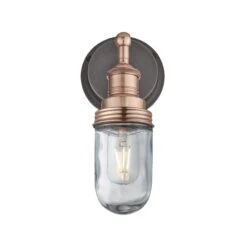 Brooklyn Outdoor & Bathroom Wall Light - Copper