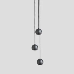 The Globe Collection Pendant - Pewter