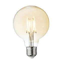 Vintage LED Edison Bulb Old Filament Lamp - 5W E27 Small Globe G95