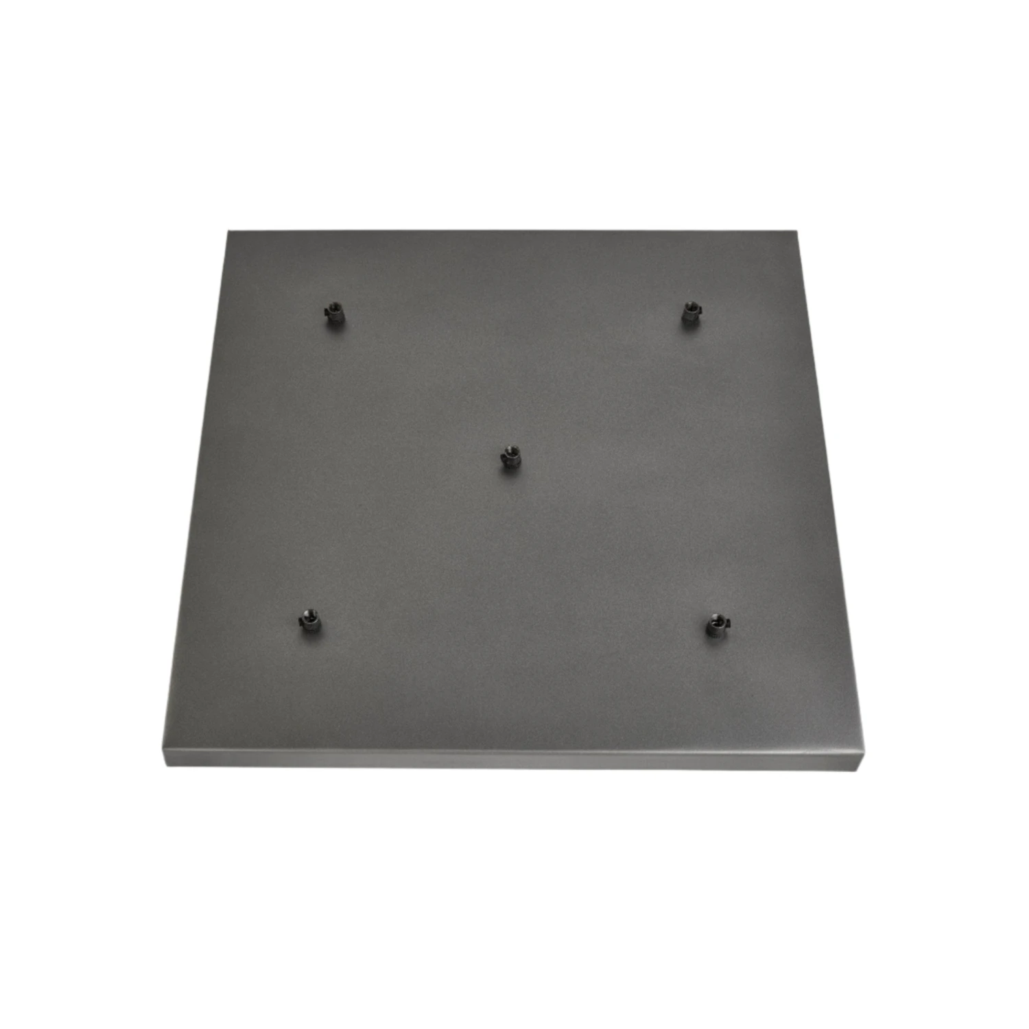 Sleek Edison Square Cluster Lights - 5 Wire - Pewter 4 Sleek Edison Square Cluster Lights - 5 Wire - Pewter - Image 2