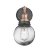 Brooklyn Outdoor & Bathroom Globe Wall Light - Copper