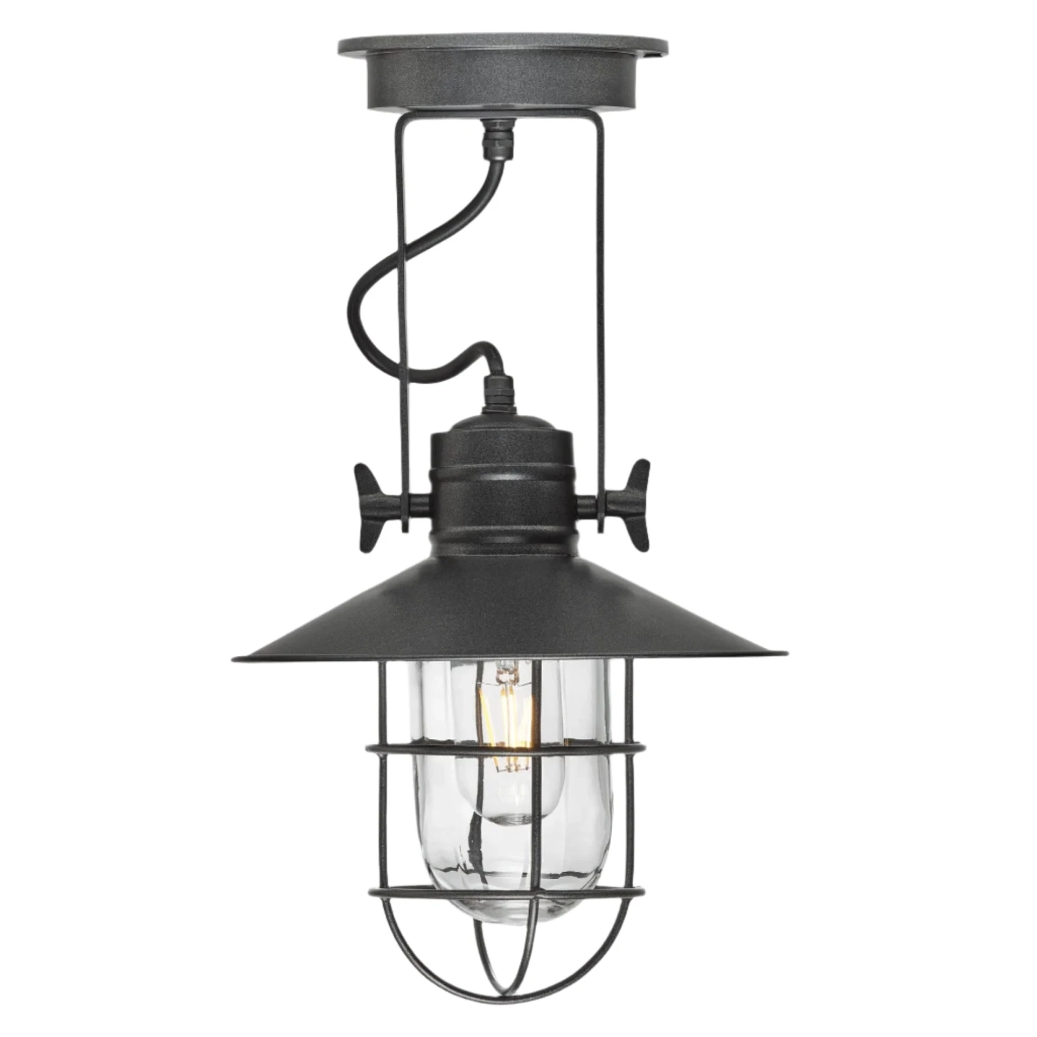 Harbour Outdoor & Bathroom Flush Mount - 6 Inch - Pewter 4 Harbour Outdoor & Bathroom Flush Mount - 6 Inch - Pewter - Image 2