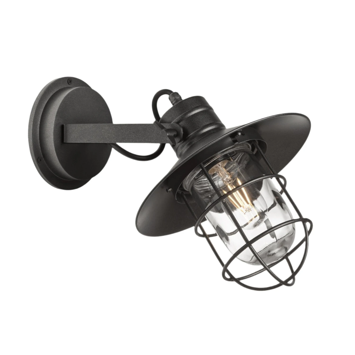 Harbour Outdoor & Bathroom Wall Light – 6 Inch – Pewter 4 Harbour Outdoor & Bathroom Wall Light – 6 Inch – Pewter - Image 2