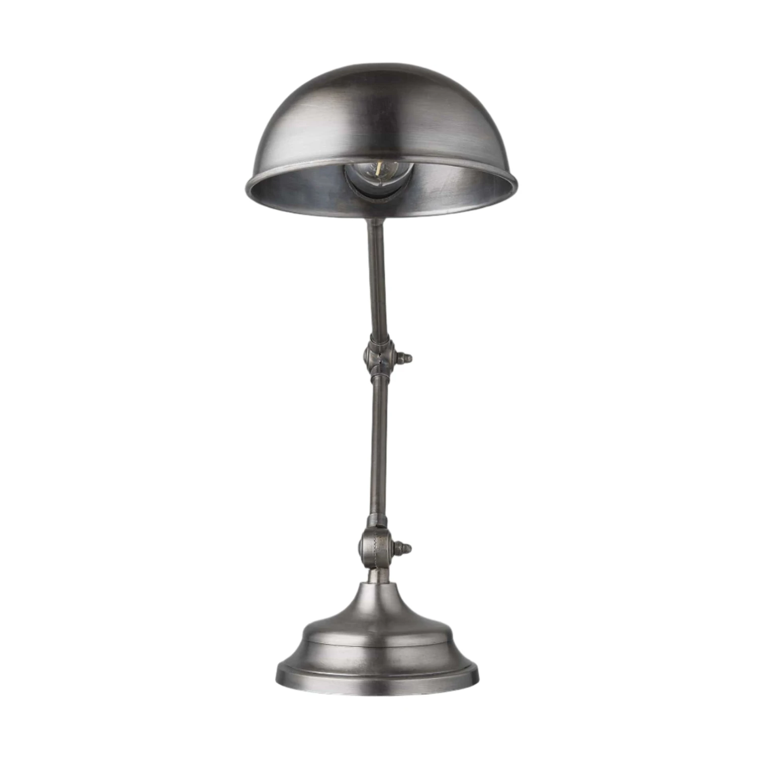 Brooklyn Pharmacy Adjustable Dome Table Lamp - 7 Inch - Gunmetal 5 Brooklyn Pharmacy Adjustable Dome Table Lamp - 7 Inch - Gunmetal - Image 3