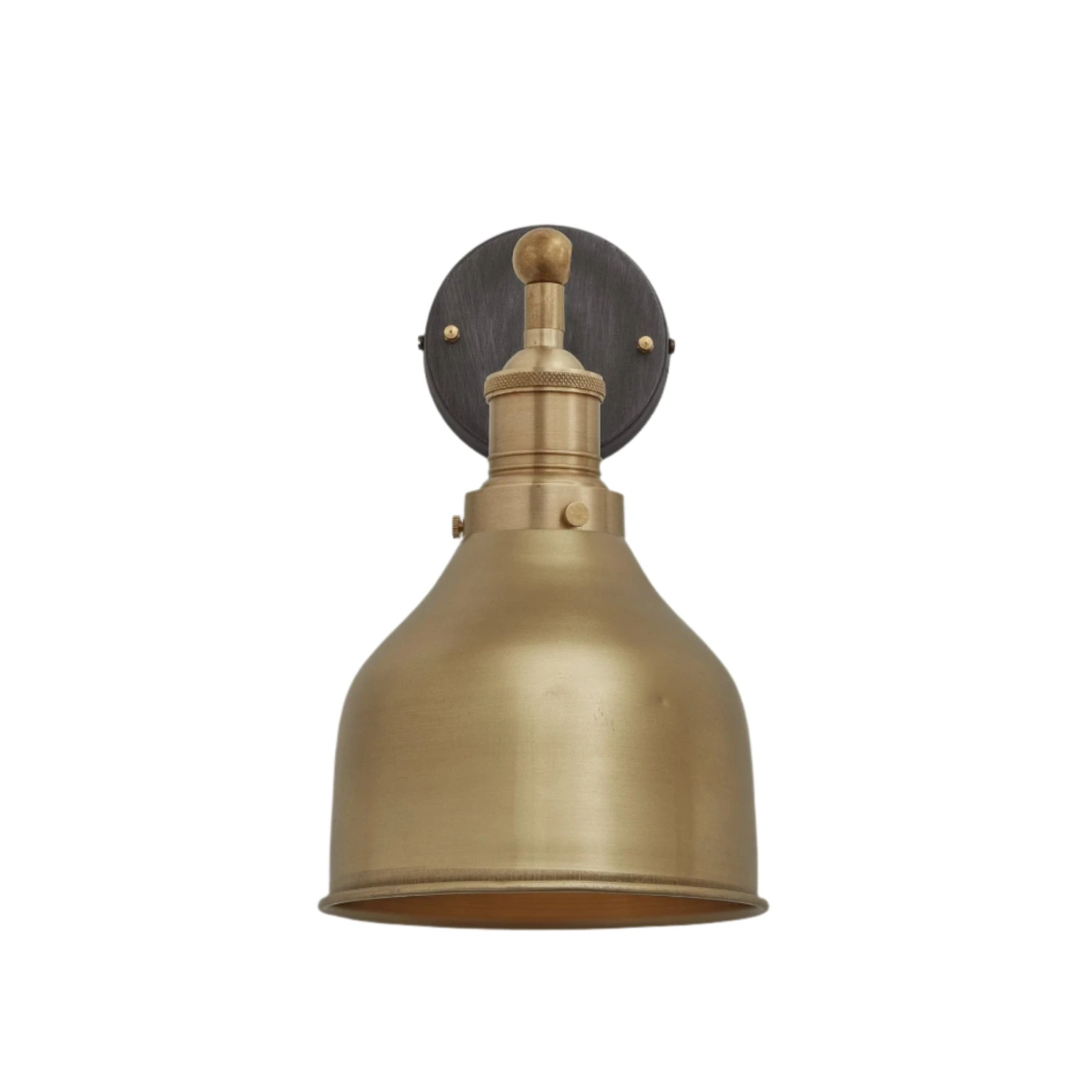 Brooklyn Cone Wall Light - 7 Inch - Brass 3 Brooklyn Cone Wall Light - 7 Inch - Brass