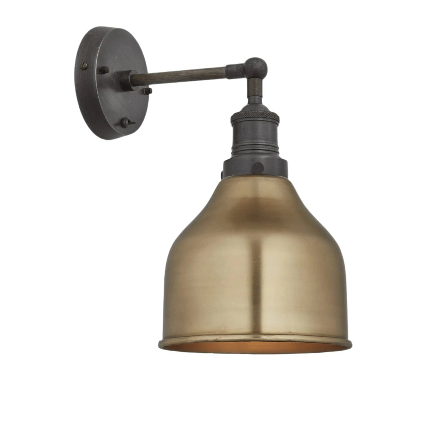 Brooklyn Cone Wall Light - 7 Inch - Brass 6 Brooklyn Cone Wall Light - 7 Inch - Brass - Image 4