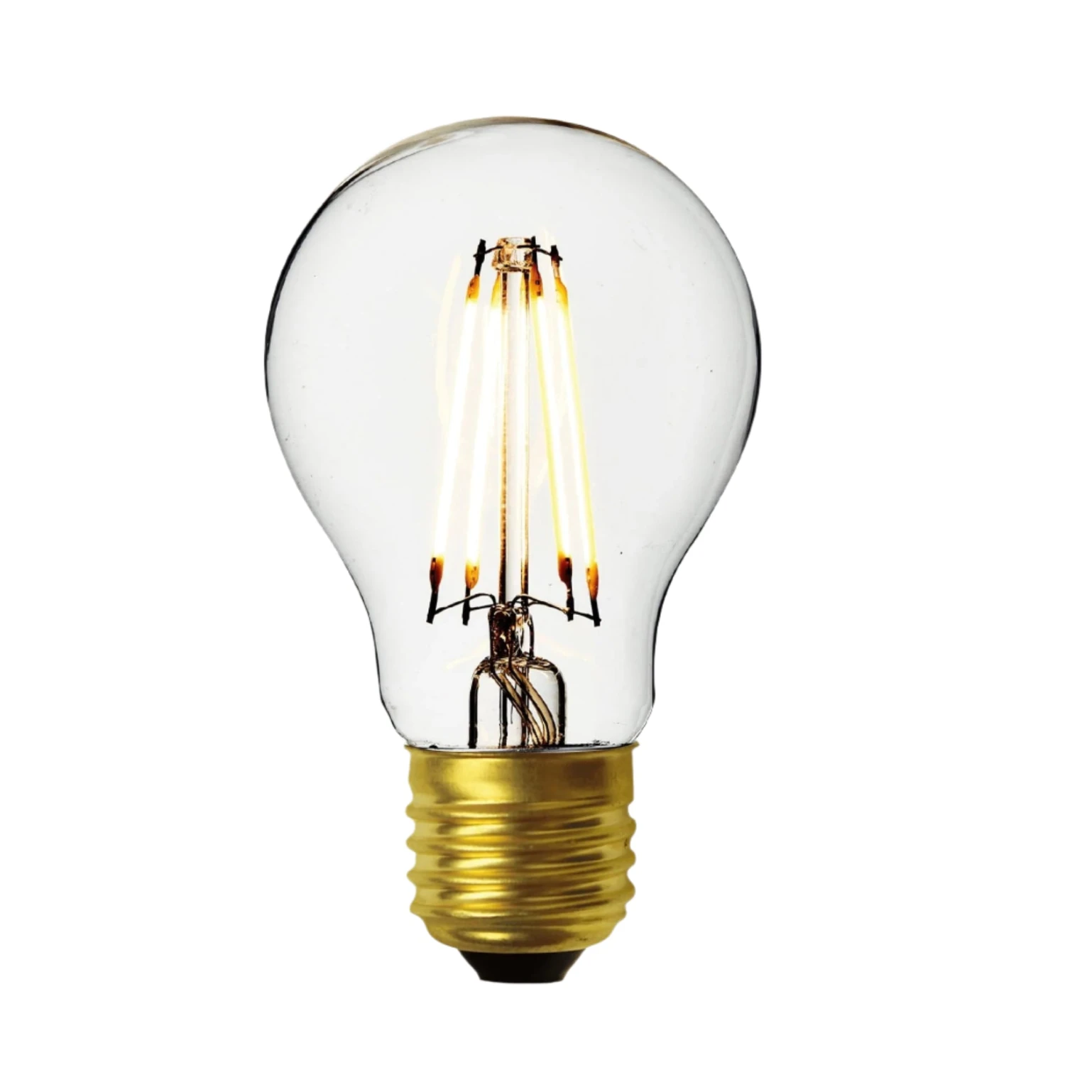 Vintage LED Edison Bulb Old Filament Lamp - 7W E27 Classic A60 3 Vintage LED Edison Bulb Old Filament Lamp - 7W E27 Classic A60