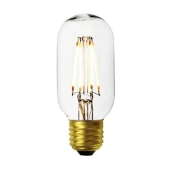 Vintage LED Edison Bulb Old Filament Lamp - 7W E27 Tube T45