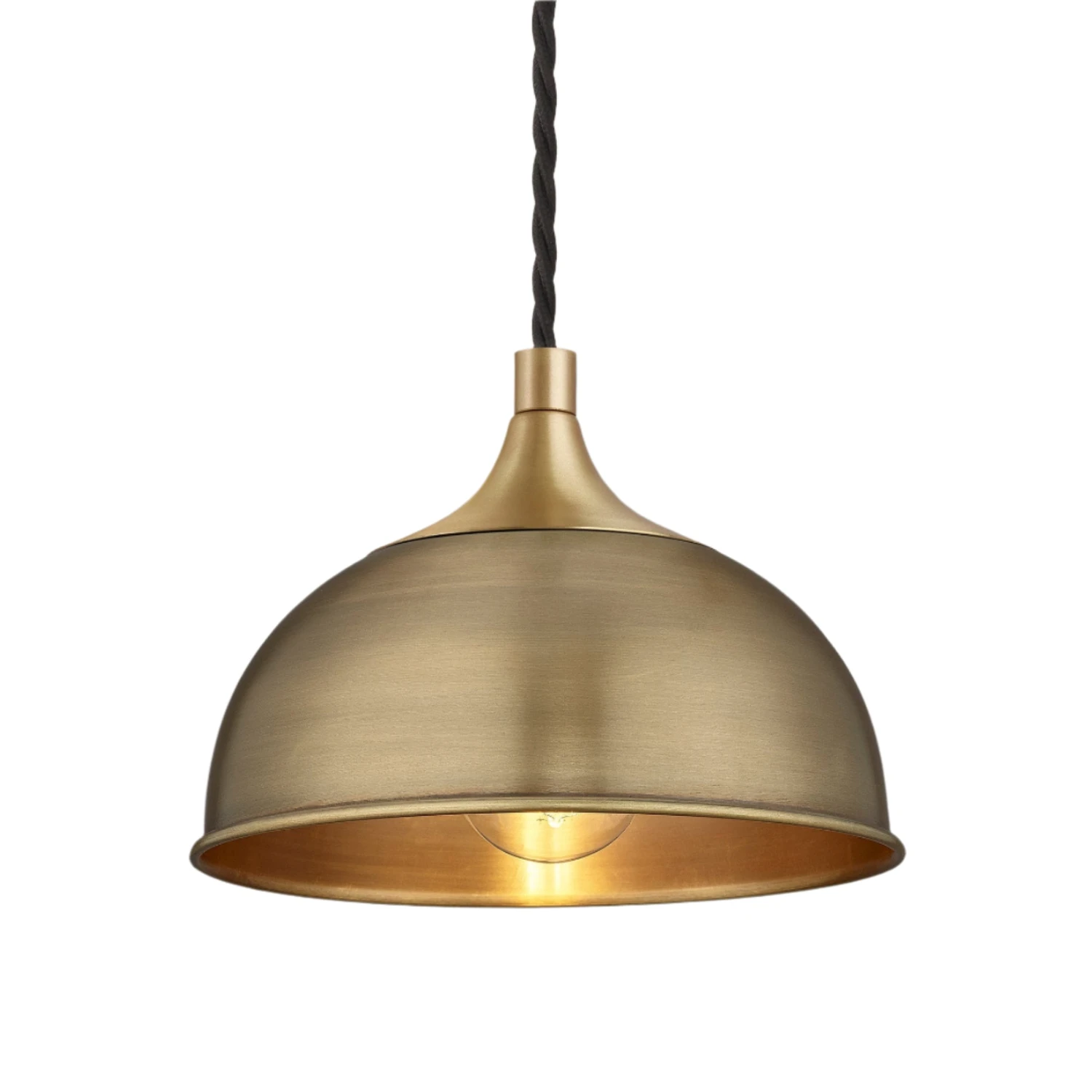 Chelsea Dome Pendant - 8 Inch - Brass 3 Chelsea Dome Pendant - 8 Inch - Brass