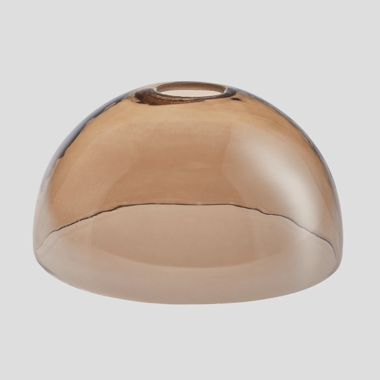 Chelsea Tinted Glass Dome Pendant Light - 8 Inch - Amber 7 Chelsea Tinted Glass Dome Pendant Light - 8 Inch - Amber - Image 5