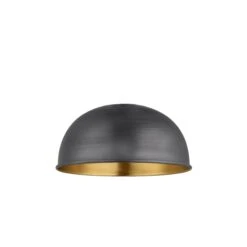 Chelsea Dome Pendant - 8 Inch - Pewter & Brass 11 Chelsea Dome Pendant - 8 Inch - Pewter & Brass -Lumi Home Shop 8 Inch Shade Pewter Brass Industville Lighting Dome D8 BP SO 7cc260ac 9a97 4784 8e5c 8772fc543c03