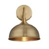 Chelsea Dome Wall Light - 8 Inch - Brass -Lumi Home Shop 8 Inch WallLight Brass Industville Lighting Dome BrassHolder Chelsea CH DWL8 B BH