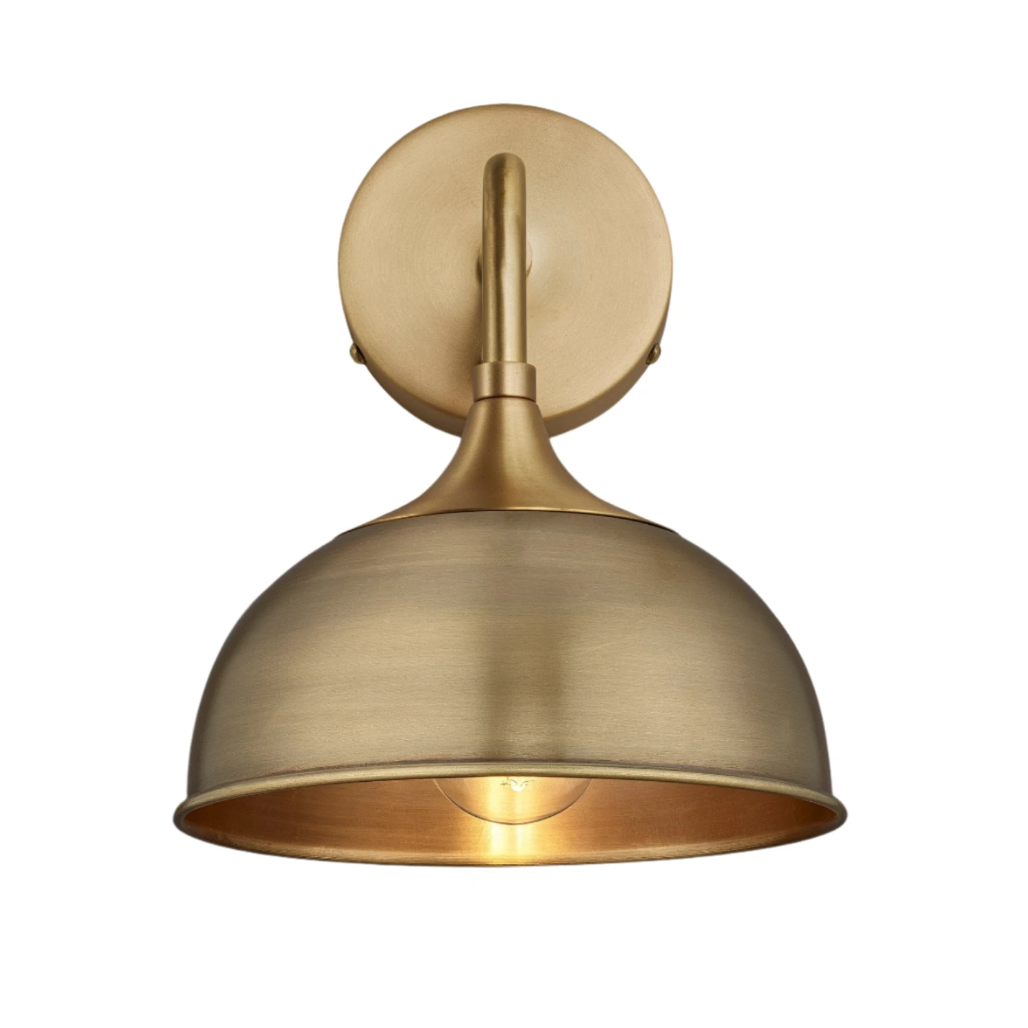 Chelsea Dome Wall Light - 8 Inch - Brass 3 Chelsea Dome Wall Light - 8 Inch - Brass