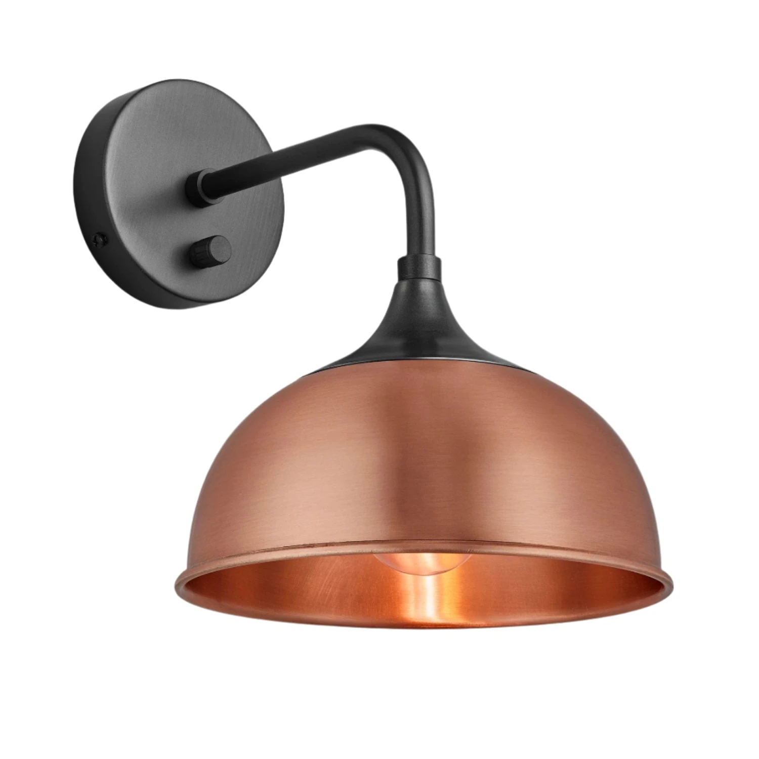 Chelsea Dome Wall Light - 8 Inch - Copper 4 Chelsea Dome Wall Light - 8 Inch - Copper - Image 2