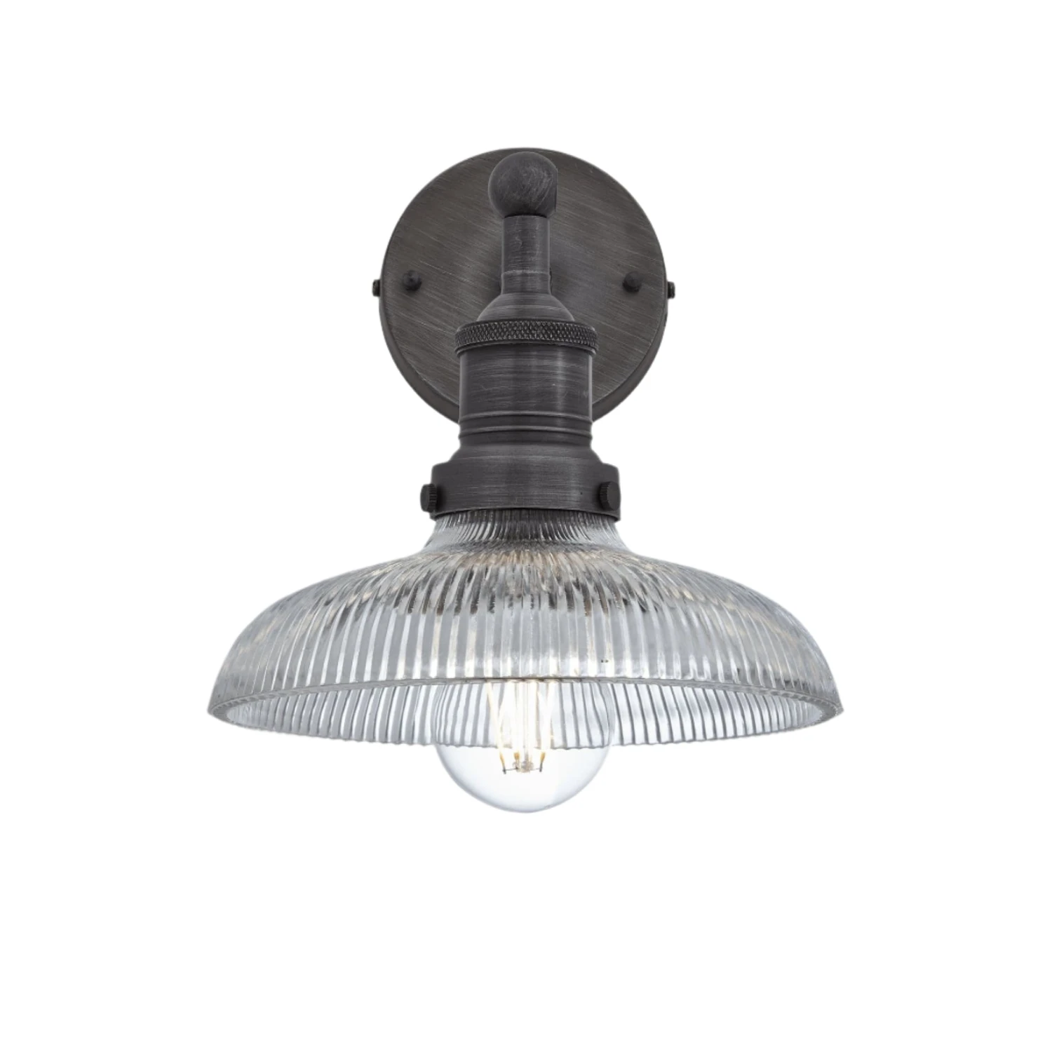 Brooklyn Glass Dome Wall Light - 8 Inch 5 Brooklyn Glass Dome Wall Light - 8 Inch - Image 3