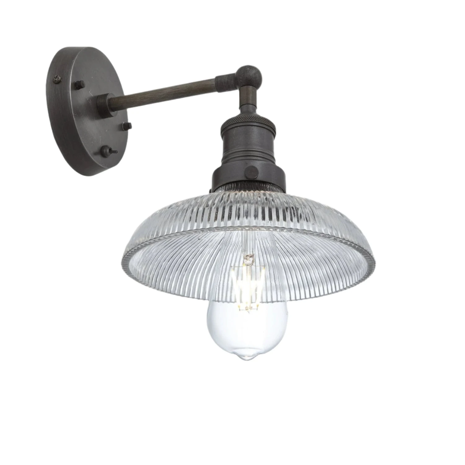 Brooklyn Glass Dome Wall Light - 8 Inch 6 Brooklyn Glass Dome Wall Light - 8 Inch - Image 4