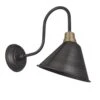 Swan Neck Cone Wall Light - 8 Inch - Pewter - Pre-order - Expected W/c 20th Of May 2 Swan Neck Cone Wall Light - 8 Inch - Pewter - Pre-order - Expected W/c 20th Of May -Lumi Home Shop 8 Inch WallLight Pewter Industville Lighting Cone PewterHolder SwanNeck SN CWL8 P 1