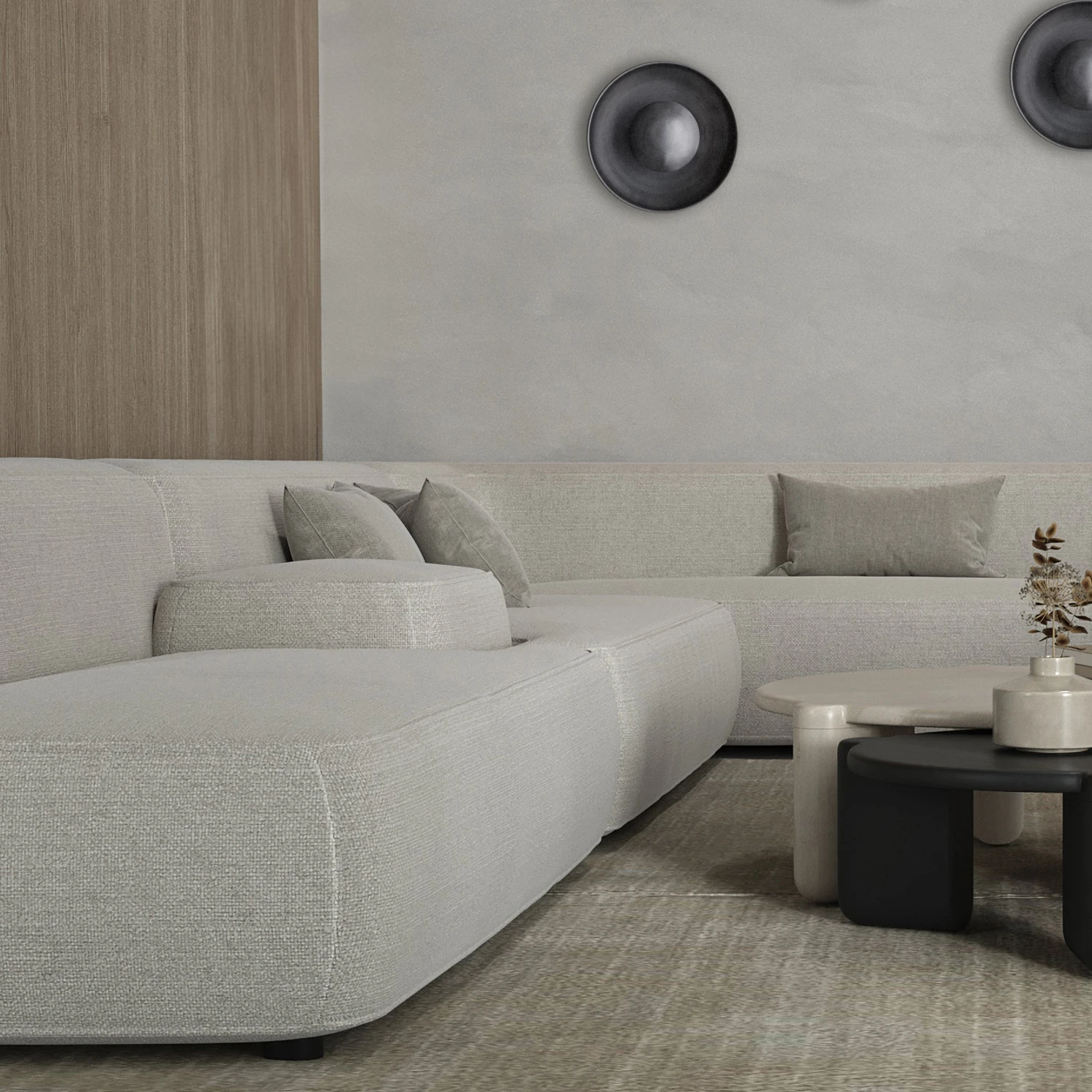 Boston Round Metal Diffuser Wall Light Flush Mount - 13 Inch - Pewter 5 Boston Round Metal Diffuser Wall Light Flush Mount - 13 Inch - Pewter - Image 3