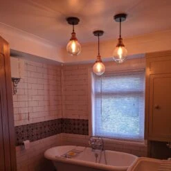 Brooklyn Outdoor & Bathroom Globe Pendant - Copper -Lumi Home Shop BR BH Industville RESIDENTIAL TESTIMONIAL Wayne 12