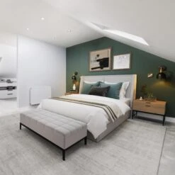 Brooklyn Cone Wall Light - 7 Inch - Black 17 Brooklyn Cone Wall Light - 7 Inch - Black -Lumi Home Shop BR CWL7 P BH INDUSTVILLE B2C B2B BEDROOM VIEW HOME mandalehomes 1