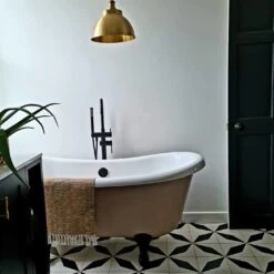 Brooklyn Dome Pendant - 13 Inch - Brass -Lumi Home Shop BR DP13 B BHLRINDUSTVILLEB2CBATHROOMPINK townhouserenovation 1 1