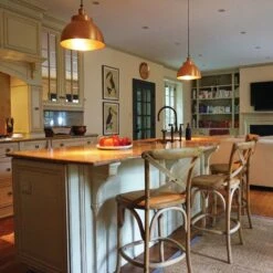 Brooklyn Dome Pendant - 13 Inch - Copper 19 Brooklyn Dome Pendant - 13 Inch - Copper -Lumi Home Shop BR DP13 C CH Industville RESIDENTIAL KITCHEN MirtaAktaiaFava SPECIALCREDITINSTRUCTIONS 3