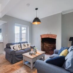 Brooklyn Dome Pendant - 17 Inch - Pewter & Brass - Pre-order - Expected W/c 13th Of May -Lumi Home Shop BR DP17 BP BHBR DFM13 BP PHHRINDUSTVILLEB2CLIVINGROOMKITCHEN redlivingproperty Kayleigh higgs photography 1