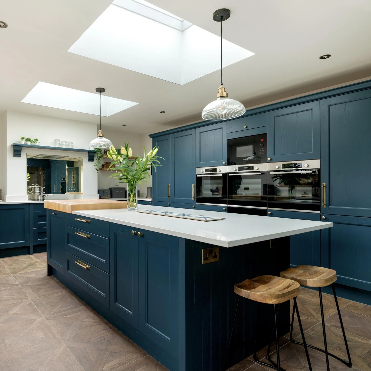 Brooklyn Glass Dome Pendant Light - 12 Inch 4 Brooklyn Glass Dome Pendant Light - 12 Inch - Image 2