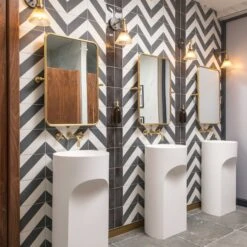 Brooklyn Glass Funnel Wall Light - 7 Inch 41 Brooklyn Glass Funnel Wall Light - 7 Inch -Lumi Home Shop BR GLFWL7 BH INDUSTVILLE B2B TOILET OFFICE mandalehomes 9 1